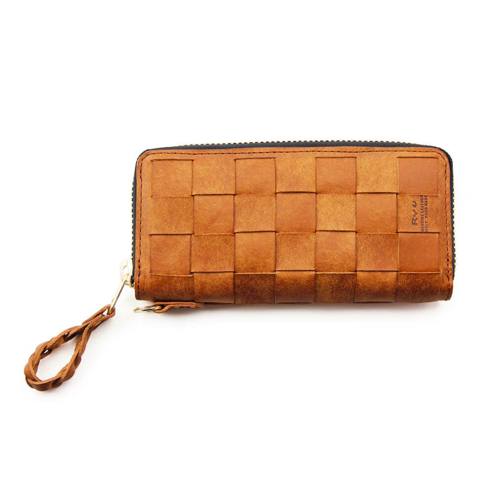 Ryu] MESH GRAND ZIP (L) WALLET | Wath
