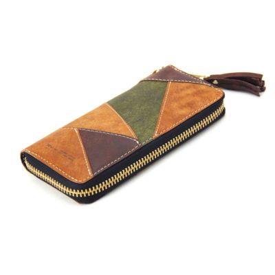 Ryu] CRAZY PATCHWORK GRAND ZIP(L)WALLET | Wath'z