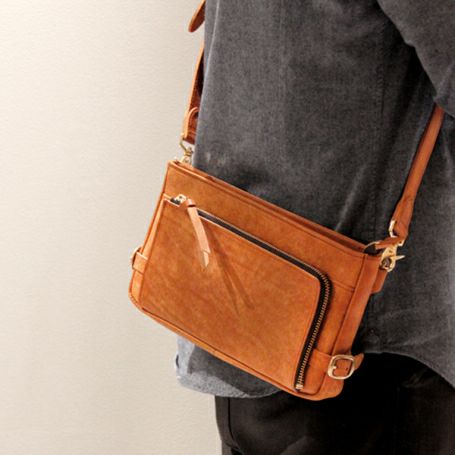 Ryu] 2WAY L-Zip BODY BAG | Wath