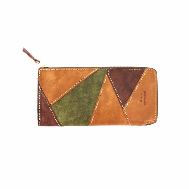 Ryu] CRAZY PATCHWORK L-Zip SLIDER (L) WALLET | Wath'z
